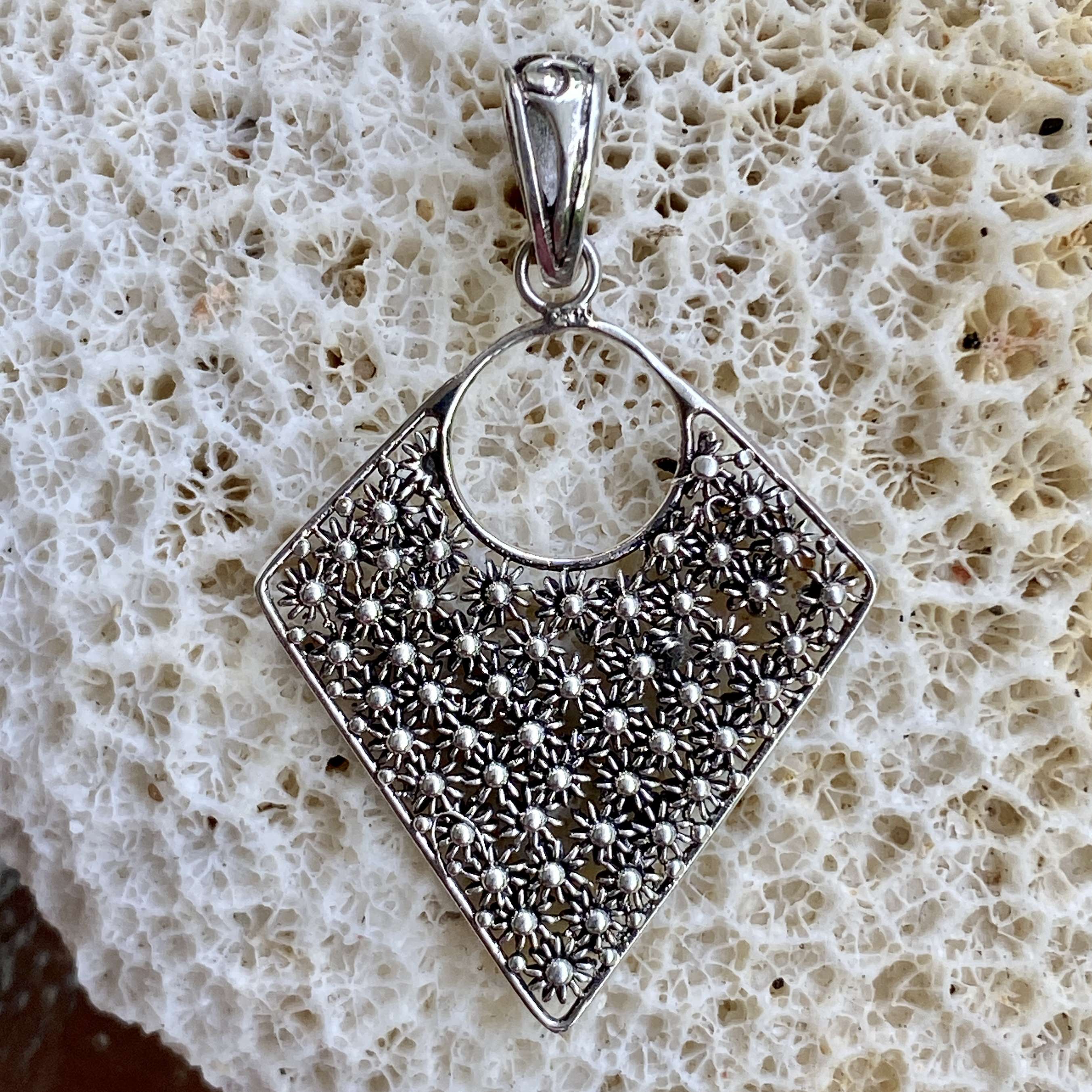 (HANDMADE 925 BALI STERLING SILVER  PENDANTS )
